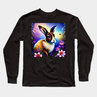 OSTARA/EASTER HARE Long Sleeve T-Shirt